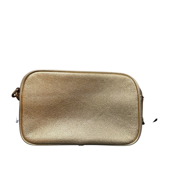 ❌sold❌Marc Jacobs FLASH Gold Metallic Leather Camera Crossbody Bag - Picture 5 of 8